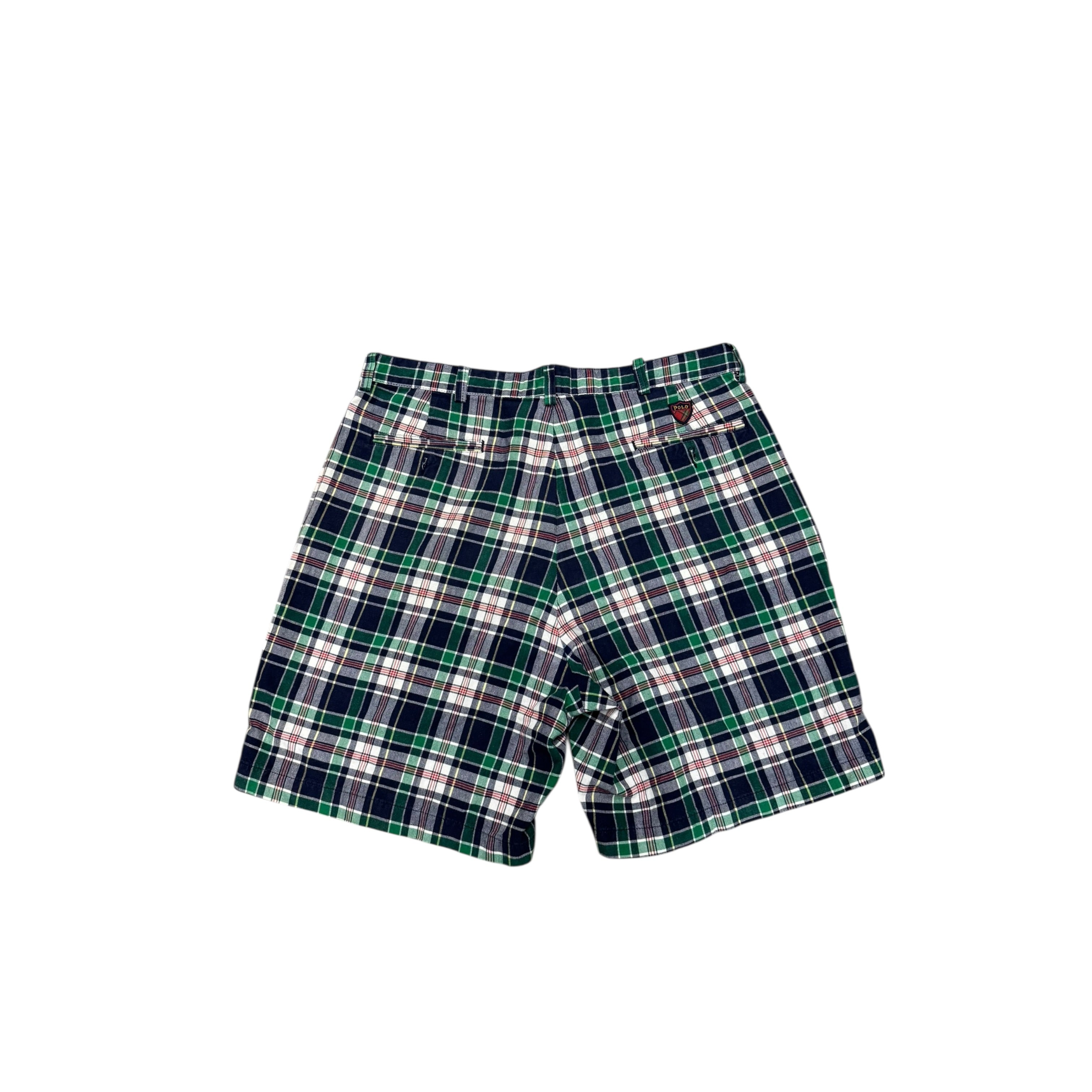 POLO PLAID SHORTS