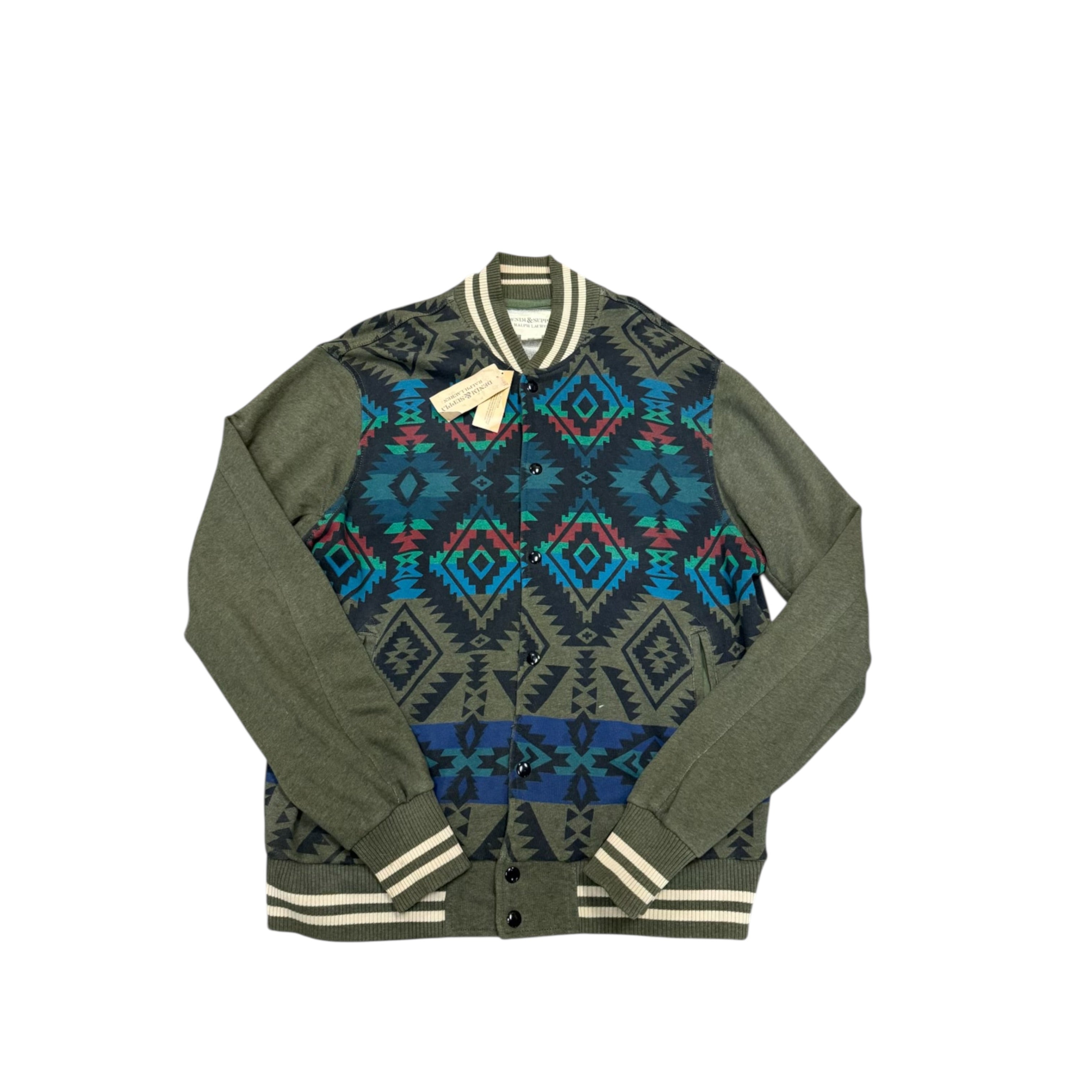 NWT NATIVE DENIM AND SUPPLY track jacket