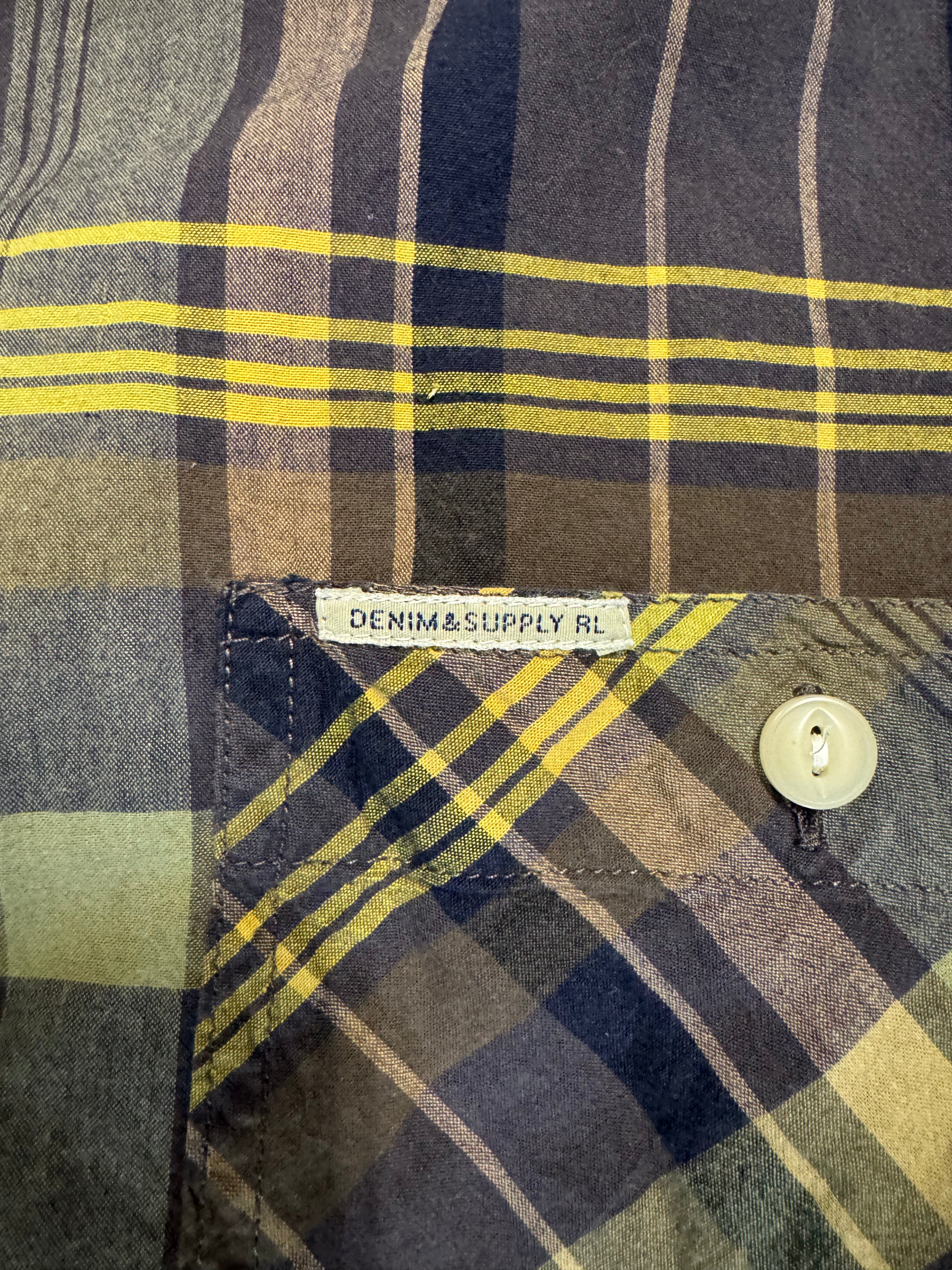Denim & supply plaid button down