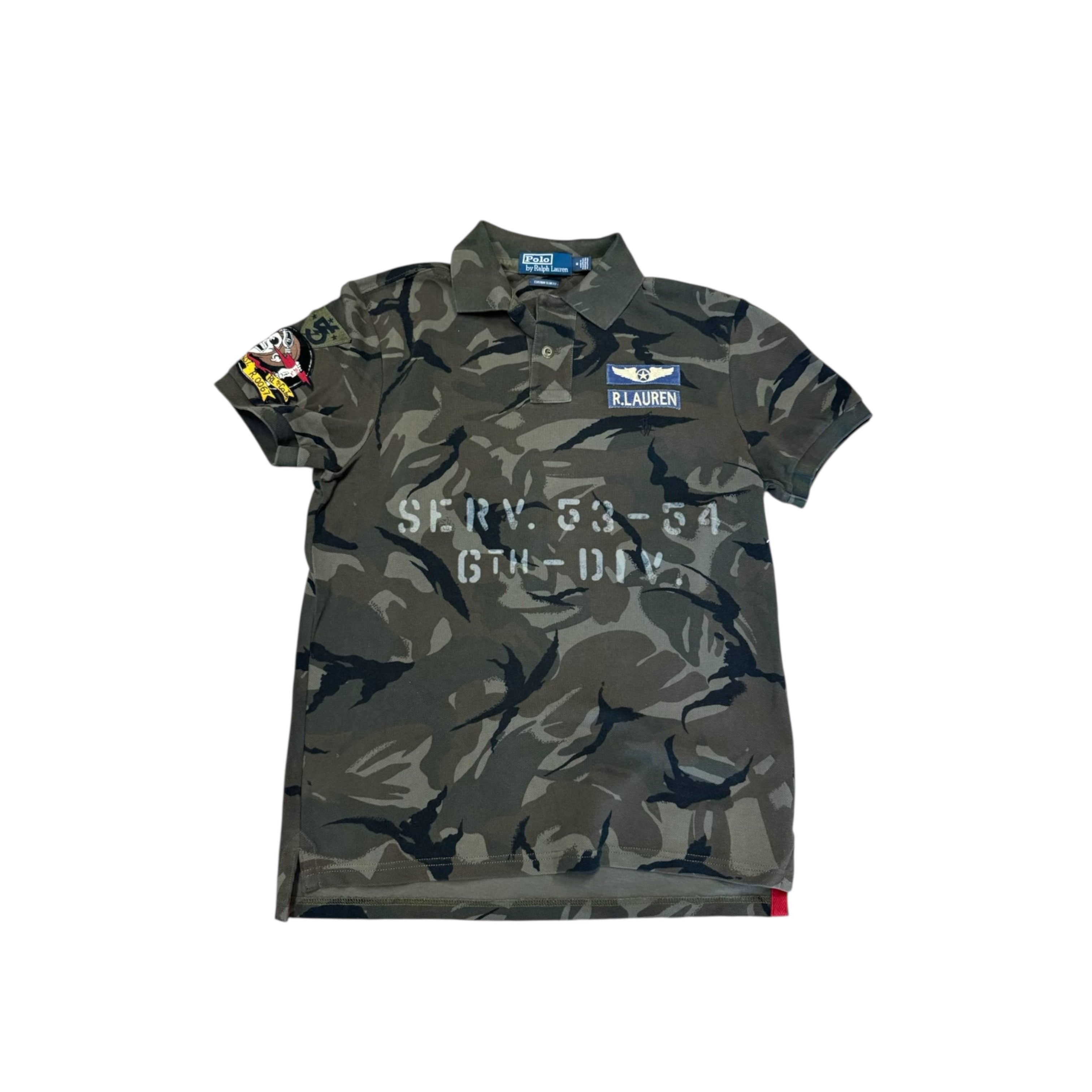 Polo Military Camo Flight Shirt