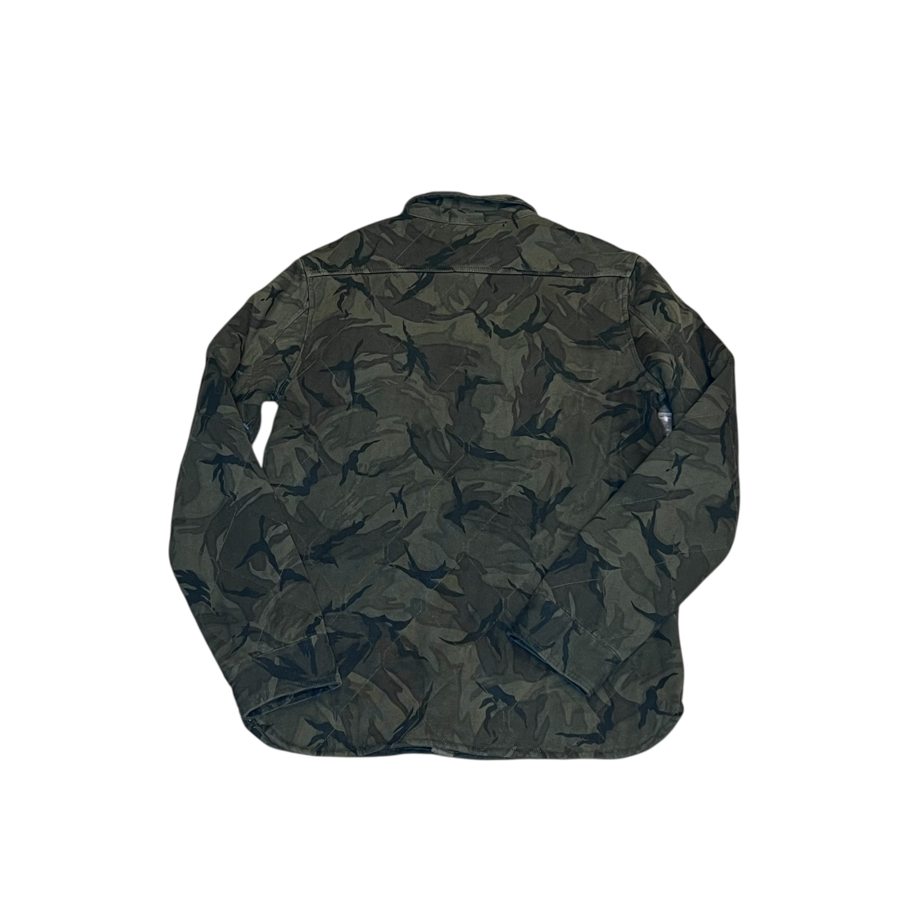 NWT Polo quilted camo work shirt