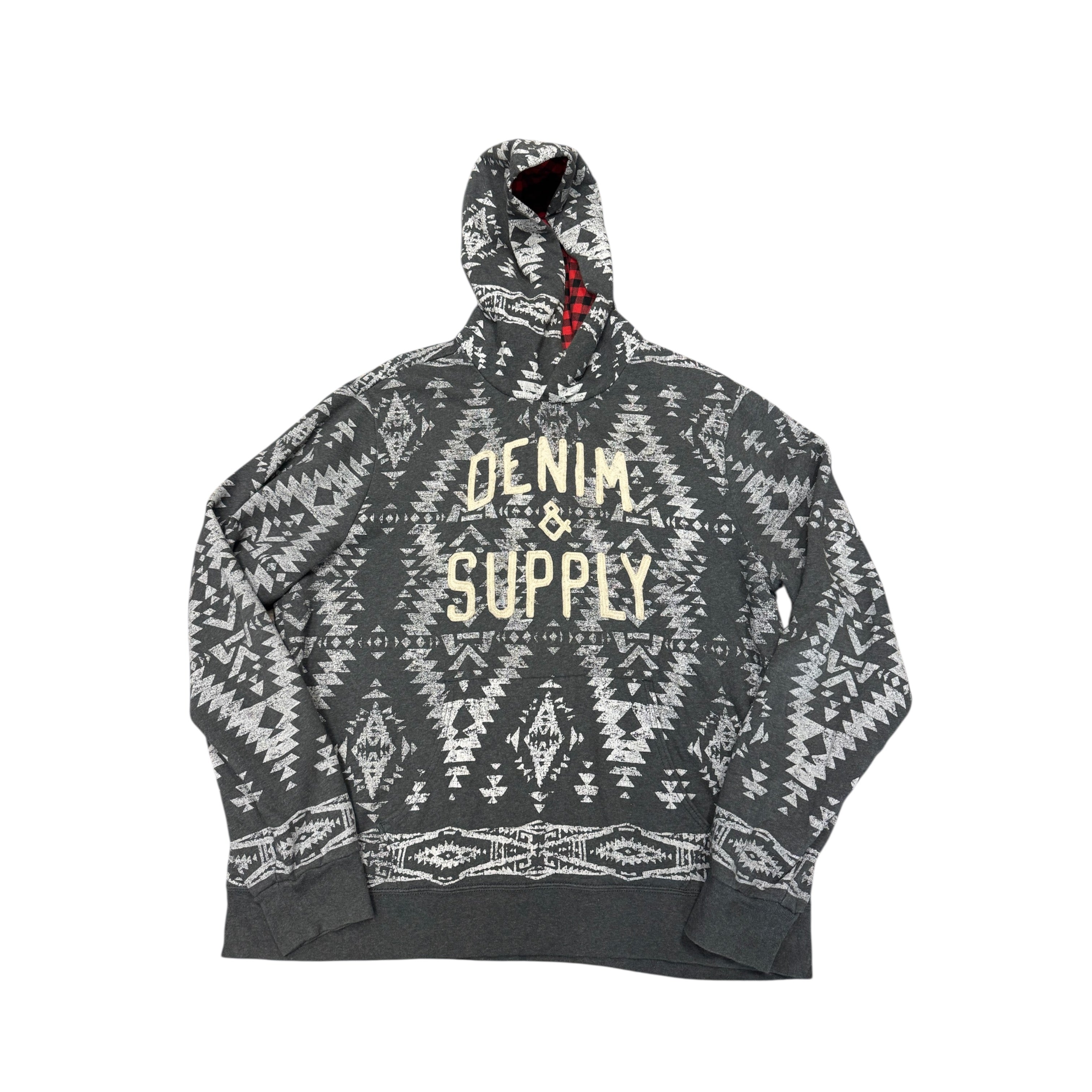 Denim & Supply Aztec print hoody
