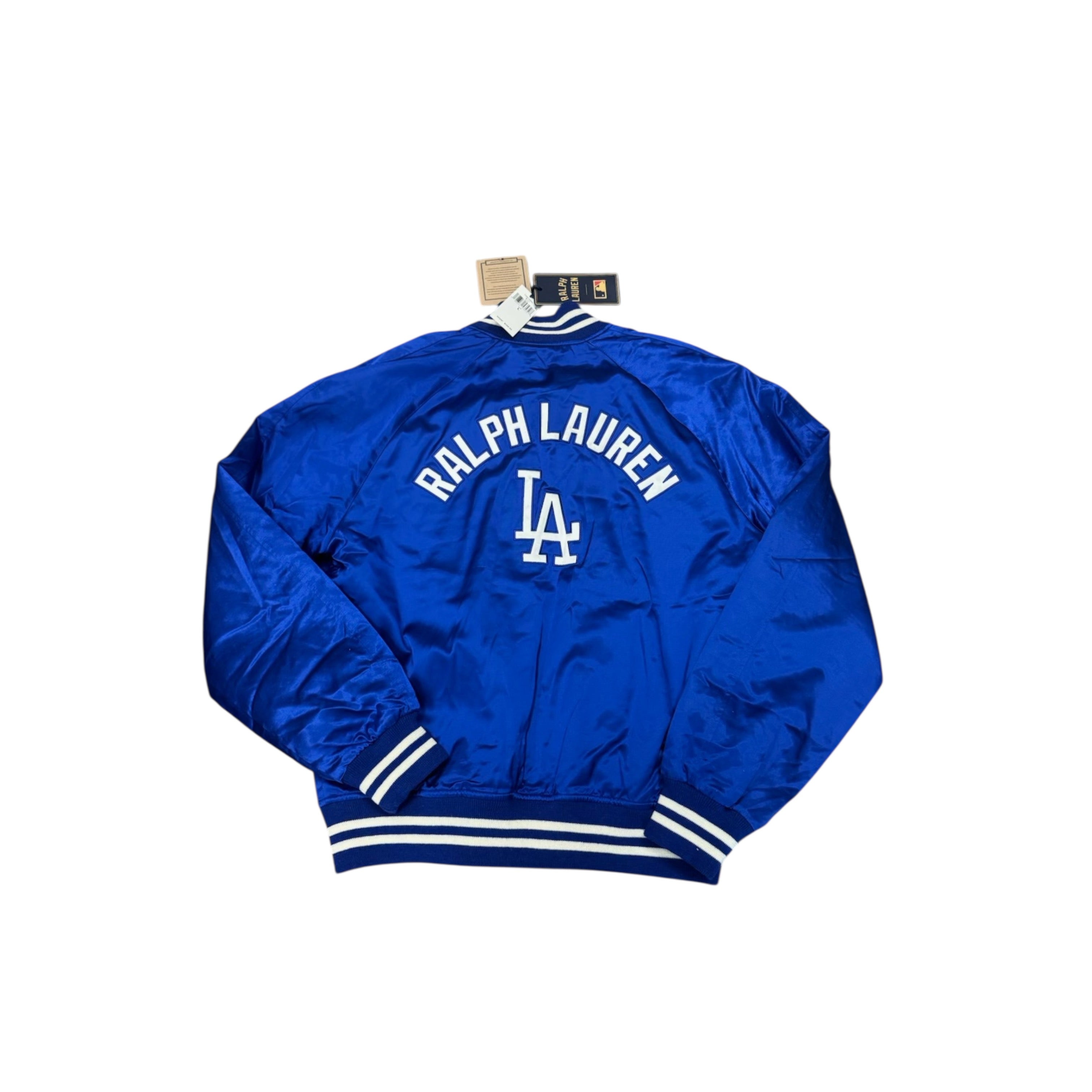 NWT Polo LA DODGERS satin jacket