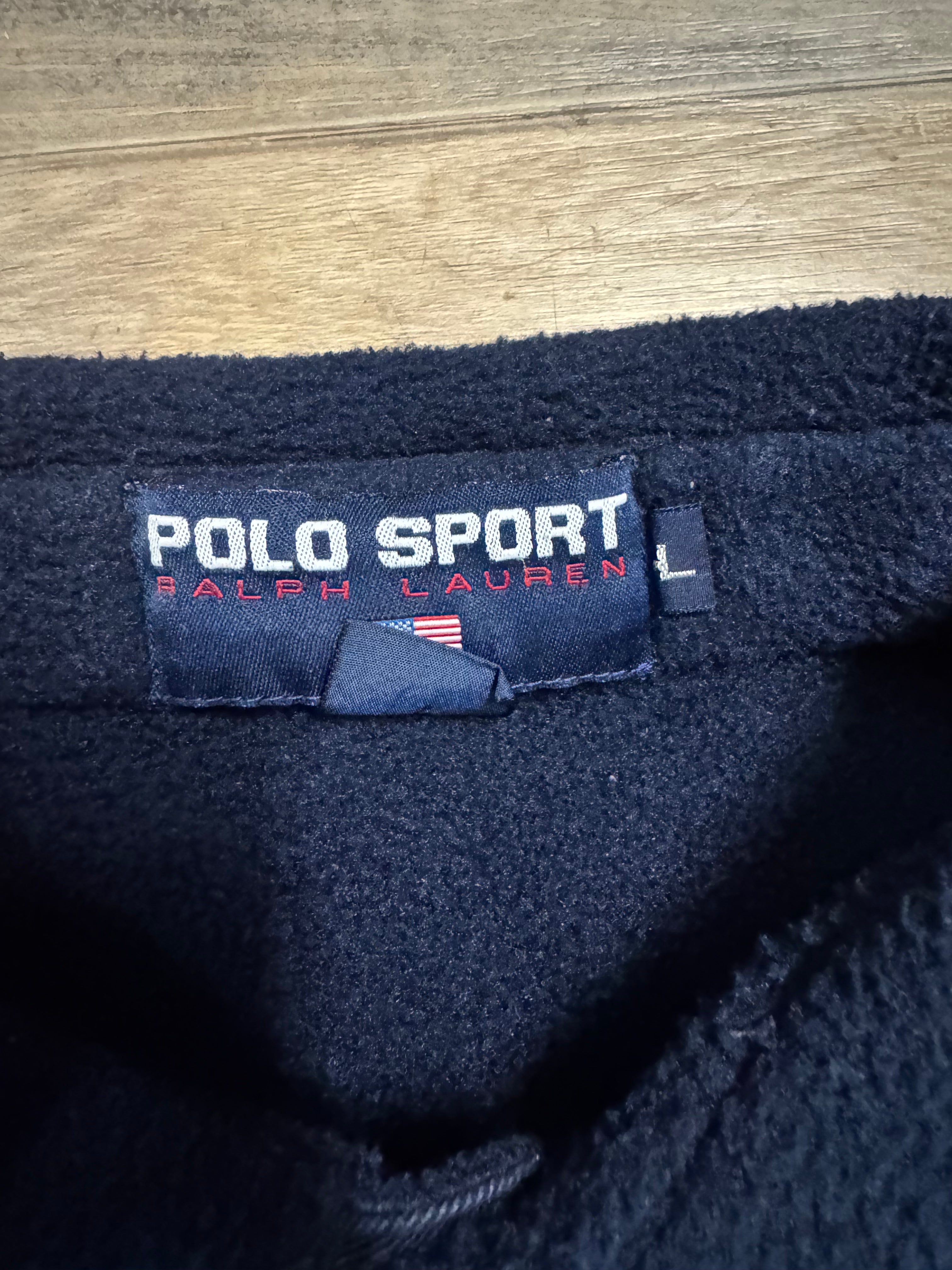 Vintage OG Polo Sport Ralph Lauren USA Fleece Rugby