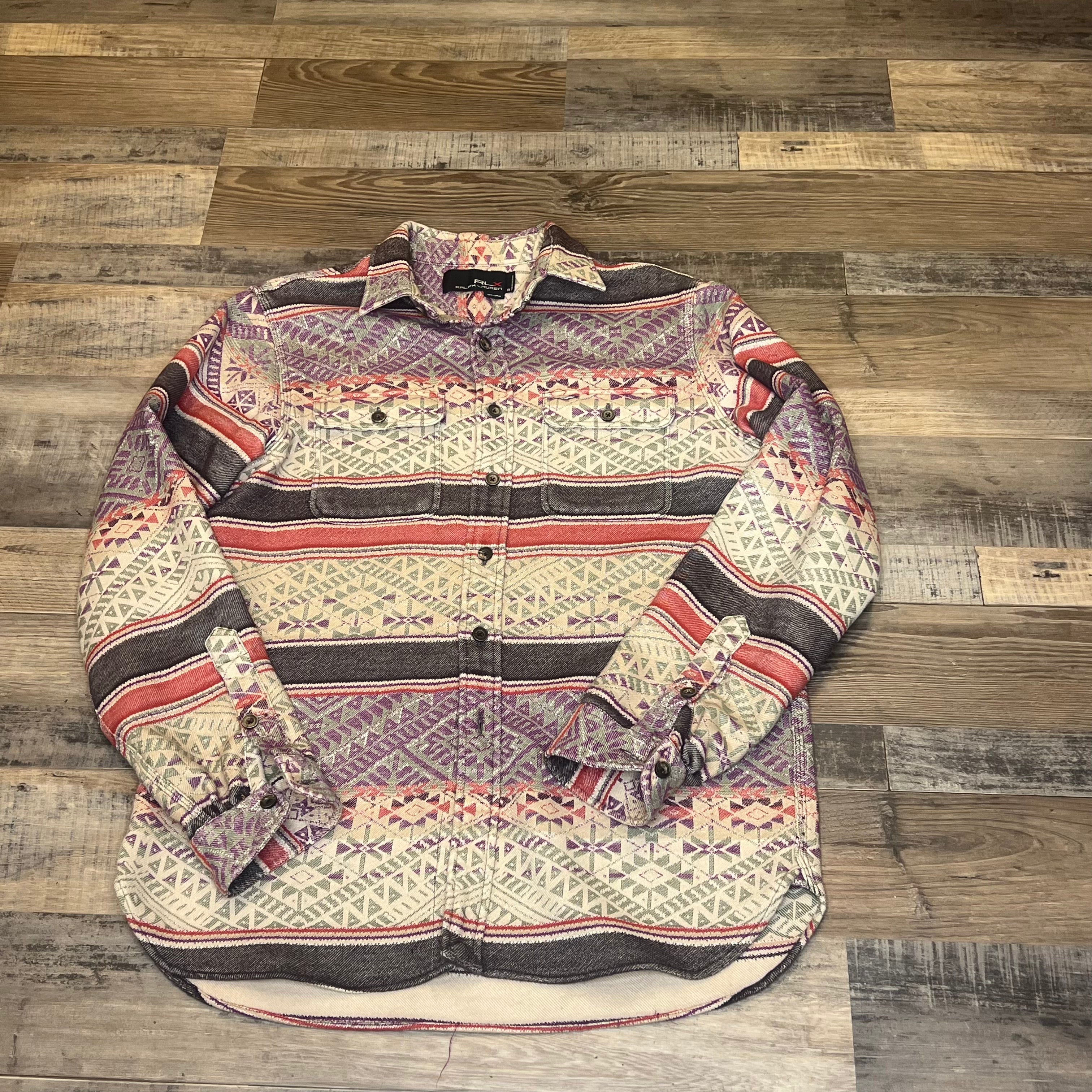 Rlx Flannel Button Down