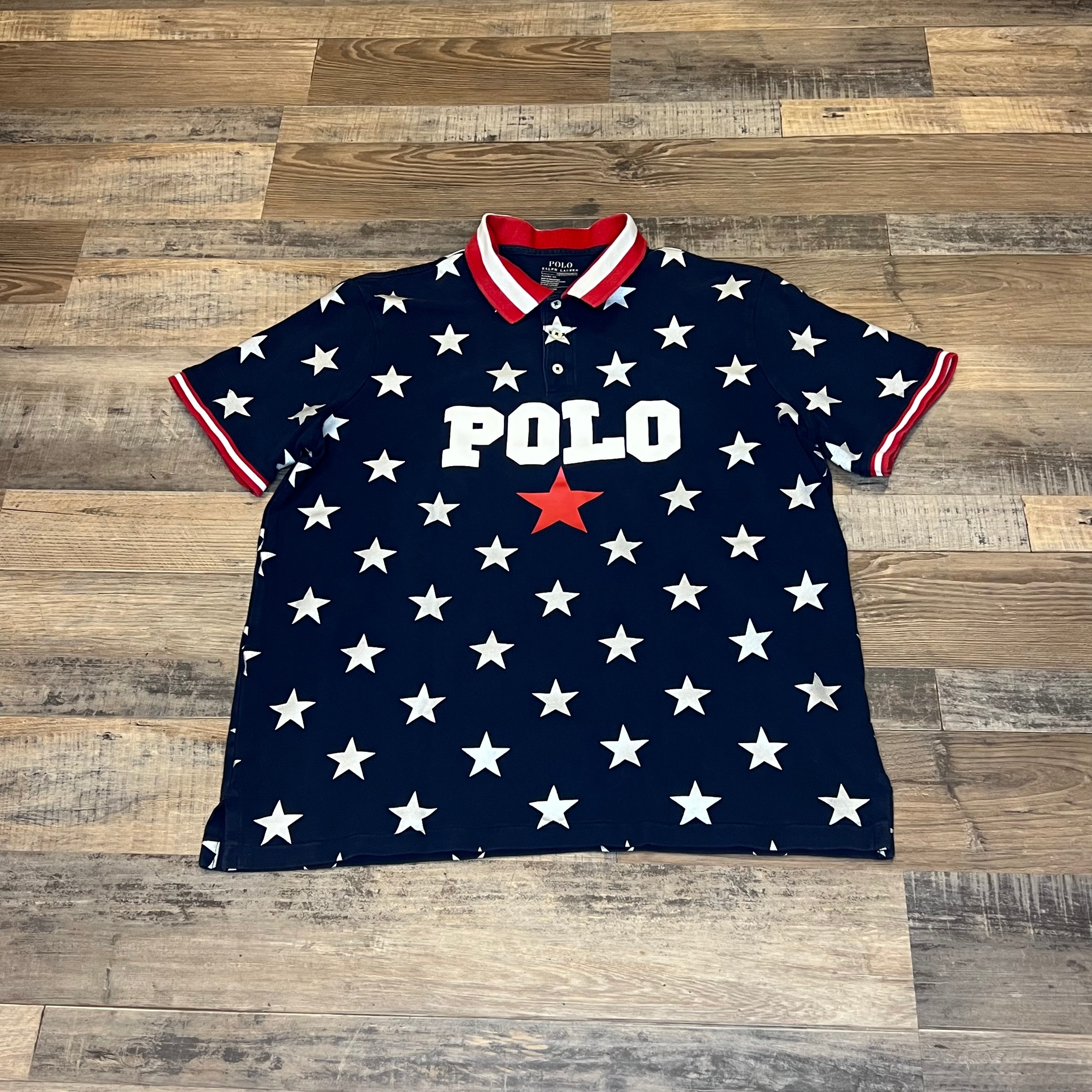 Polo Spellout Stars Short Sleeve