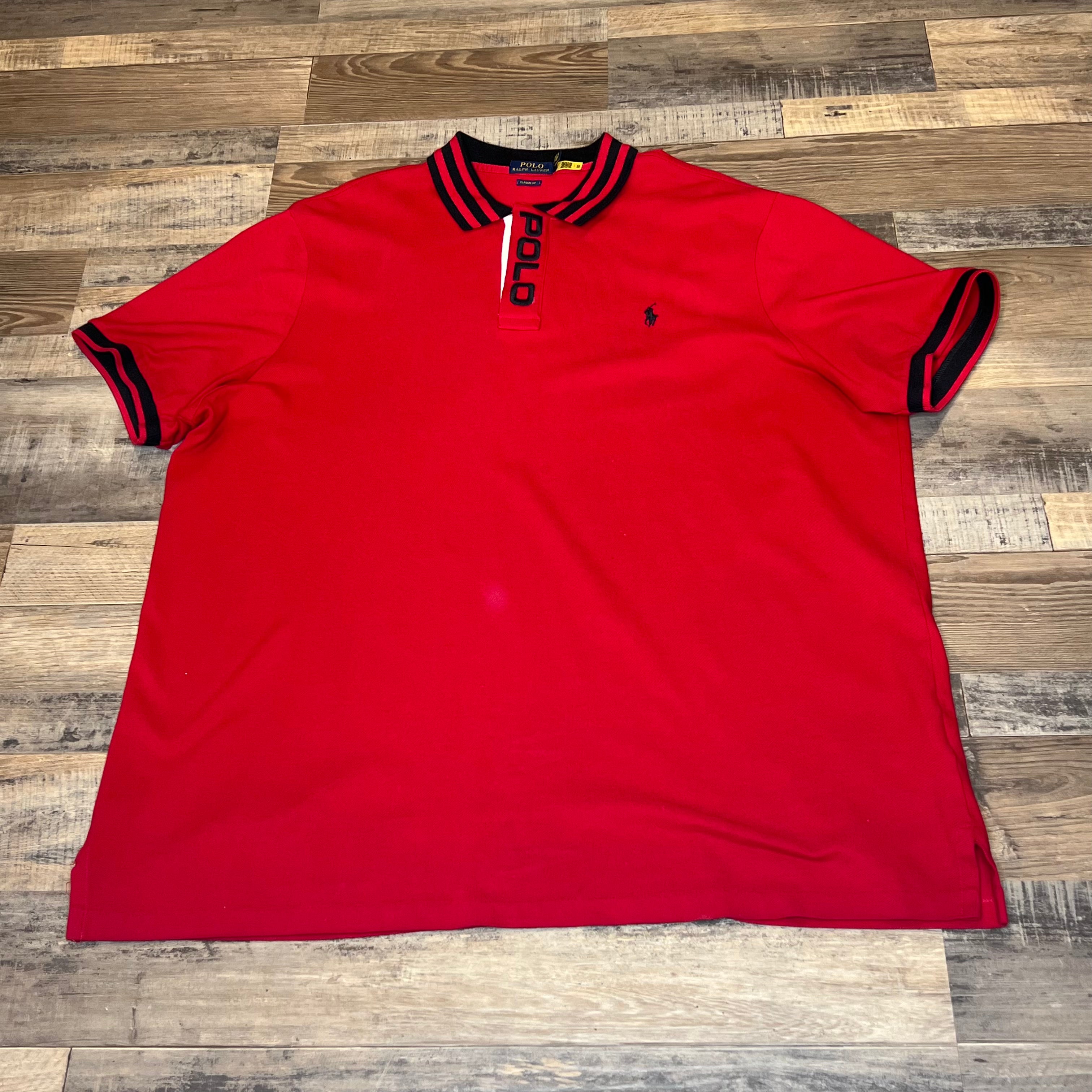 Polo Stitched Spellout Short Sleeve