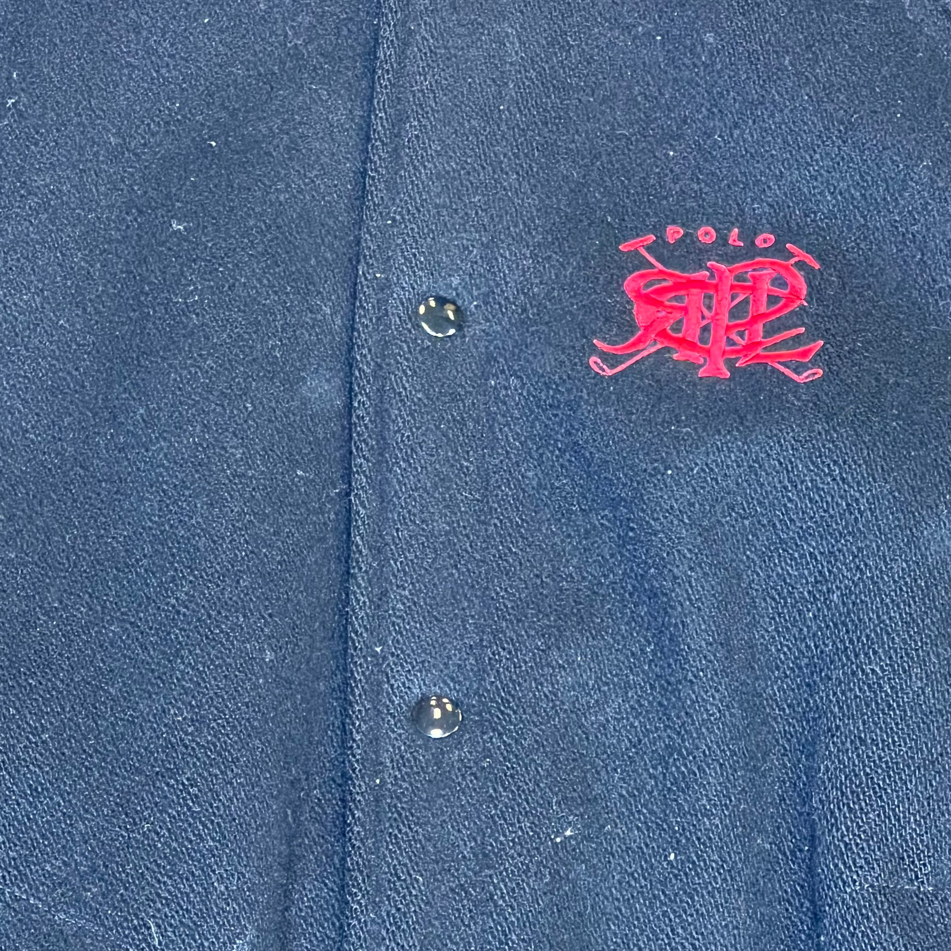 Polo Wool Scribble Bomber Jacket