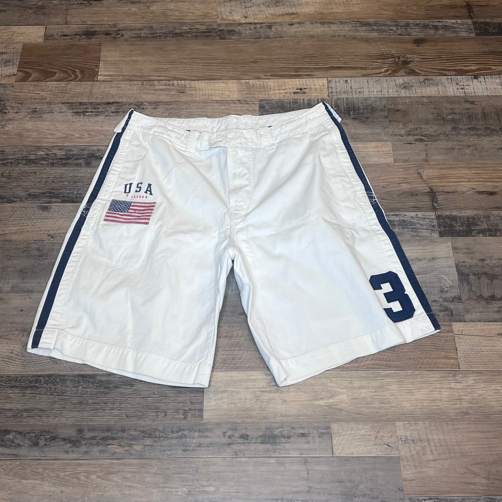 Polo Usa #3 Flag Shorts