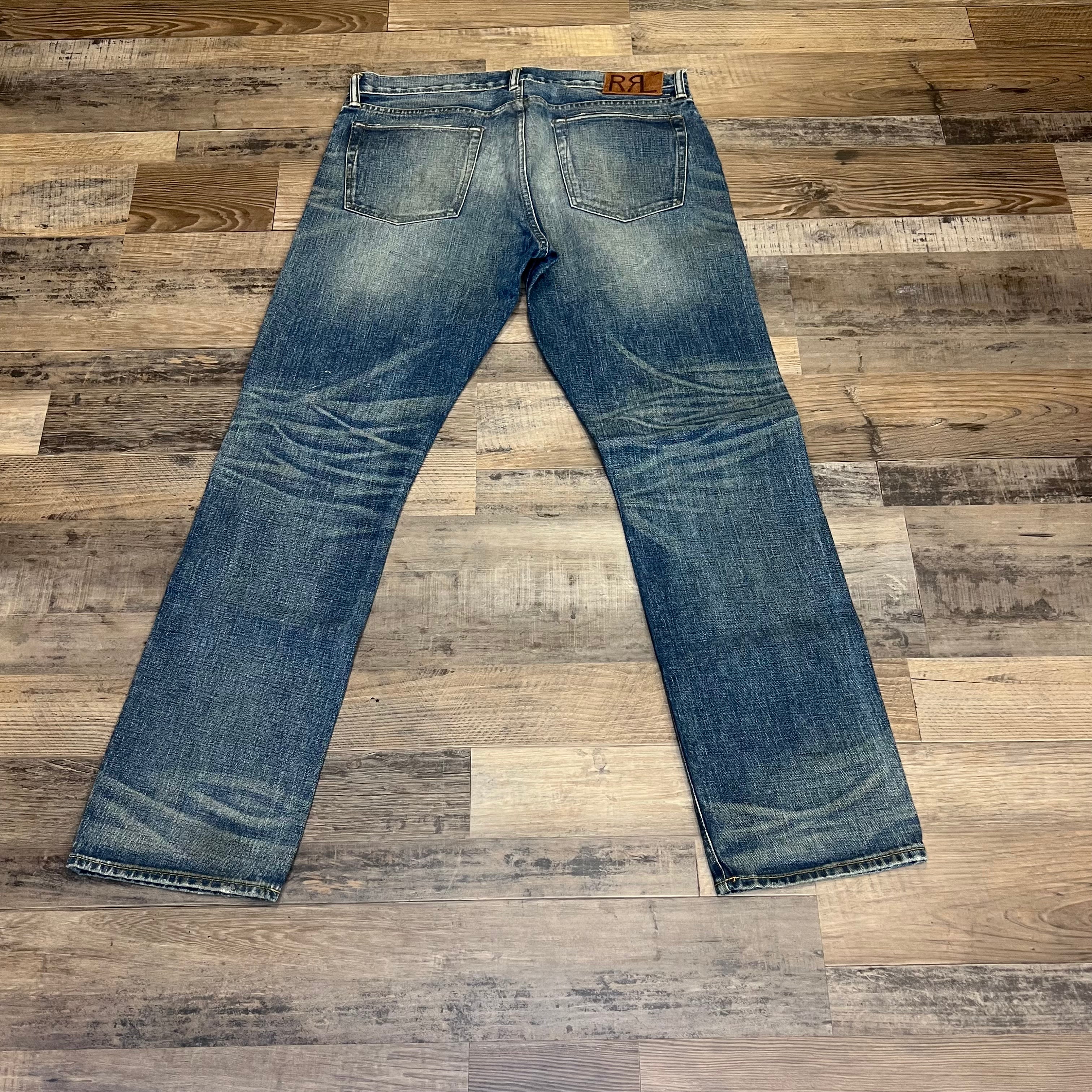 Rrl Selvedge Denim Jeans