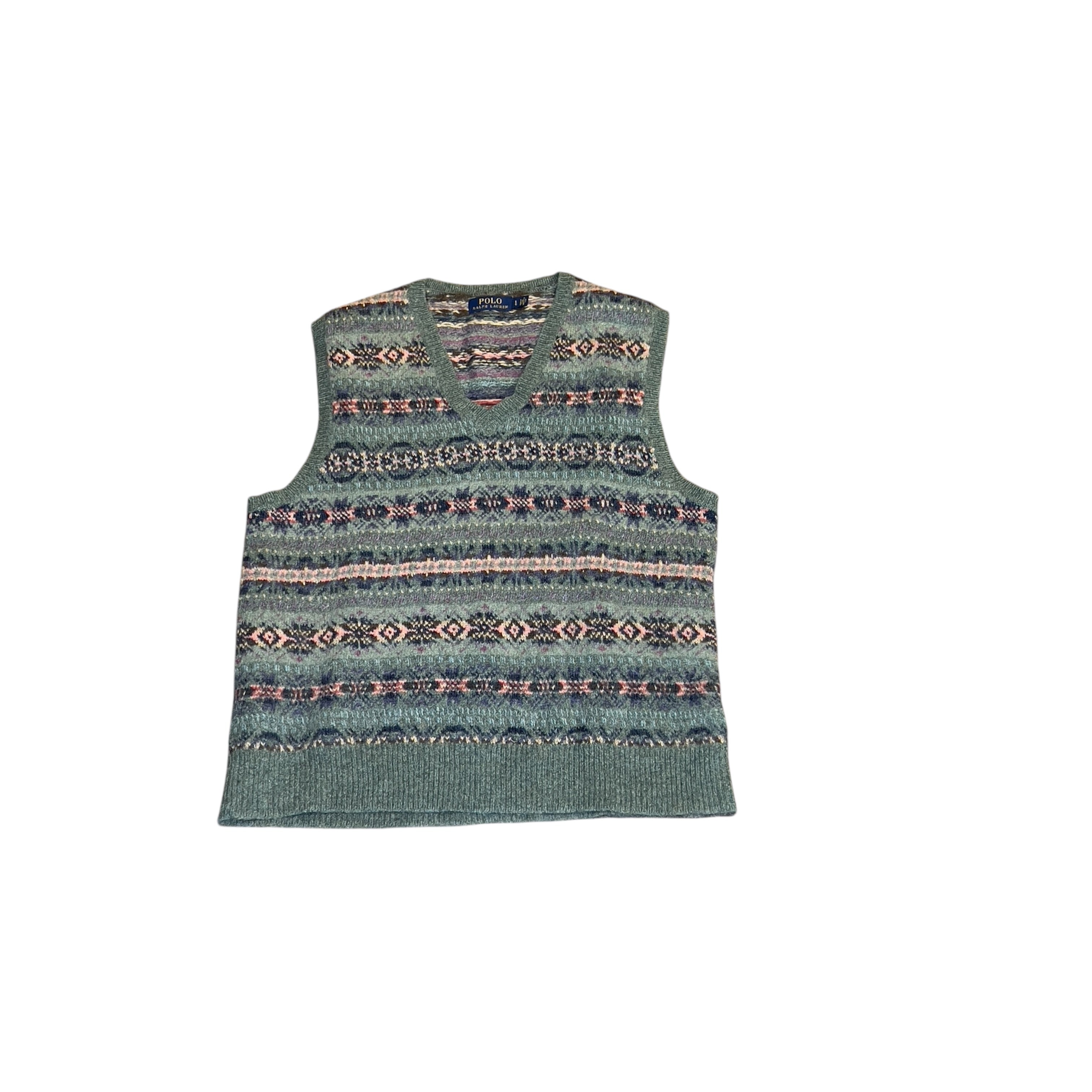 Polo Fair isle Vest