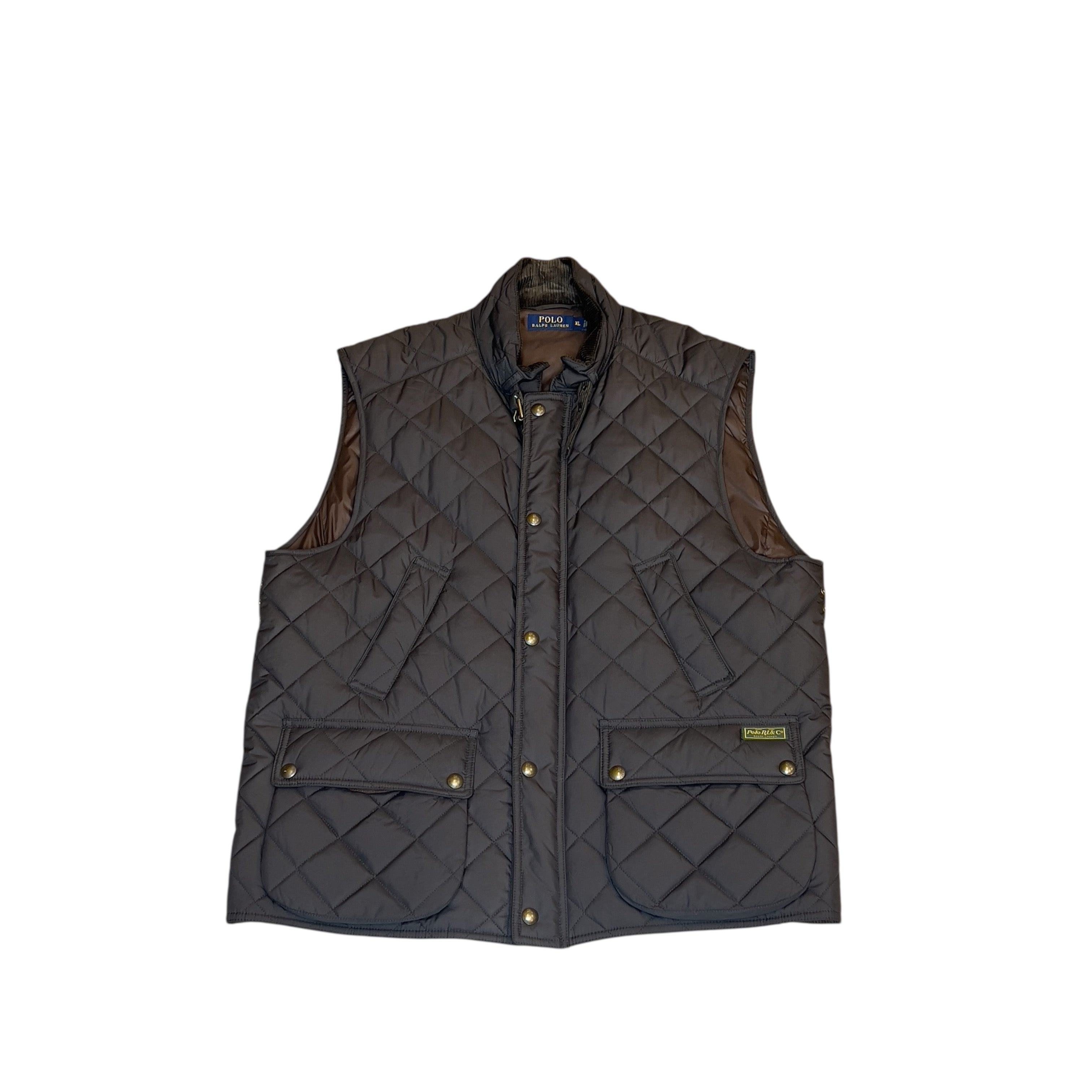 Polo Quilted diamond stitch vest