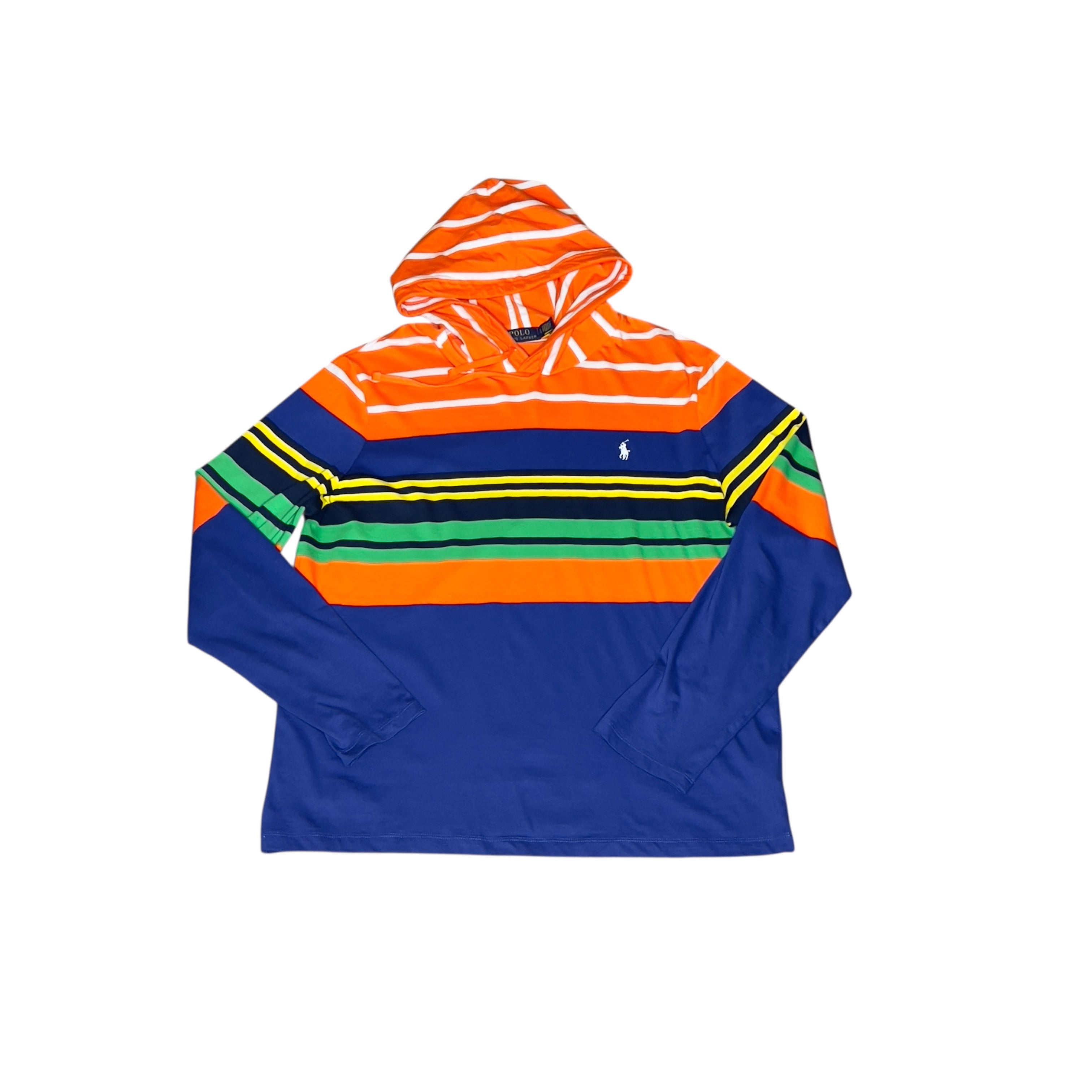 Polo Stripe small pony hoody