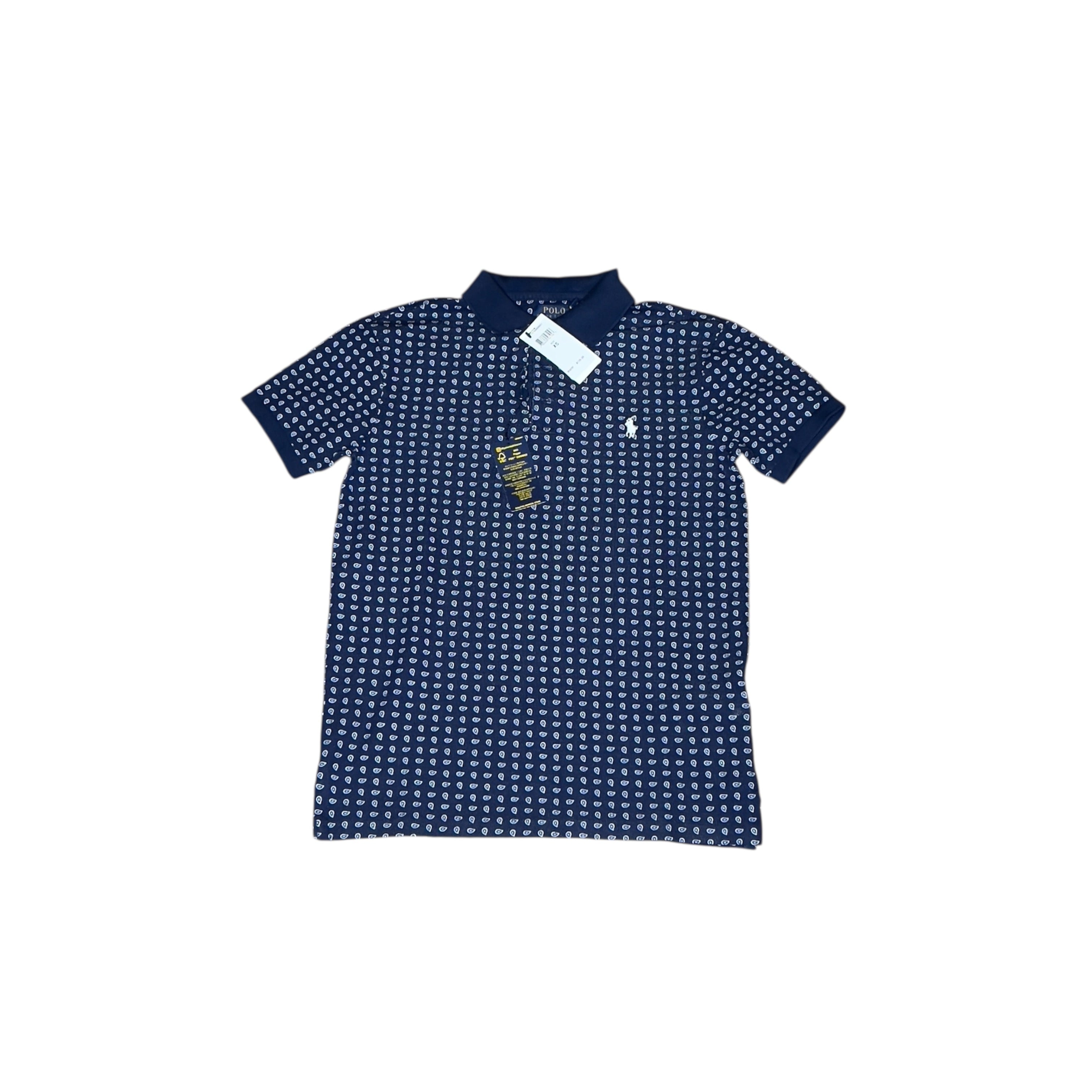 NWT Polo Paisley Print Short sleeve