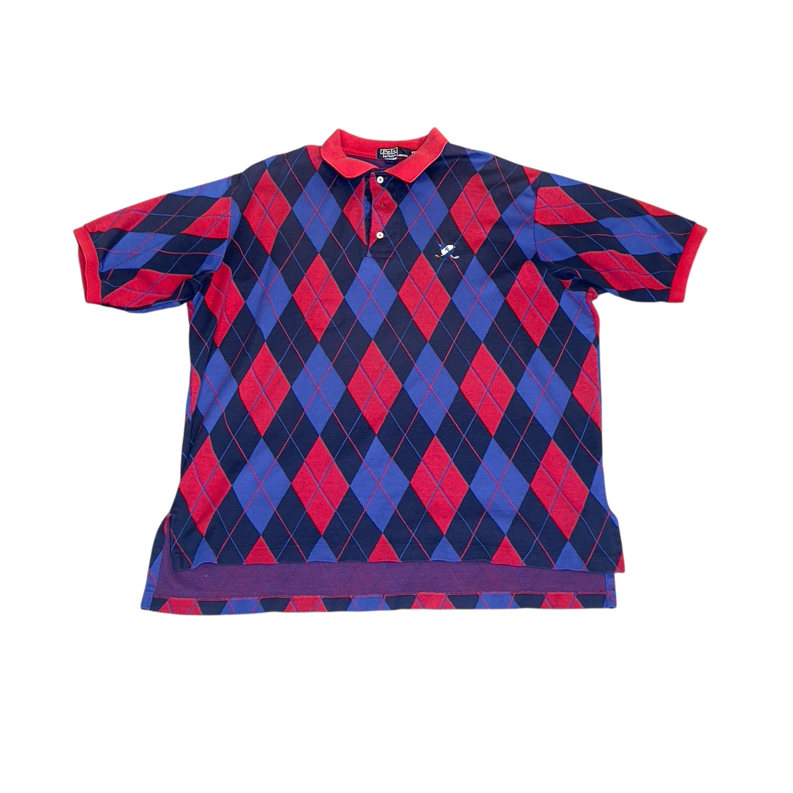 Polo Golf Argyle short sleeve