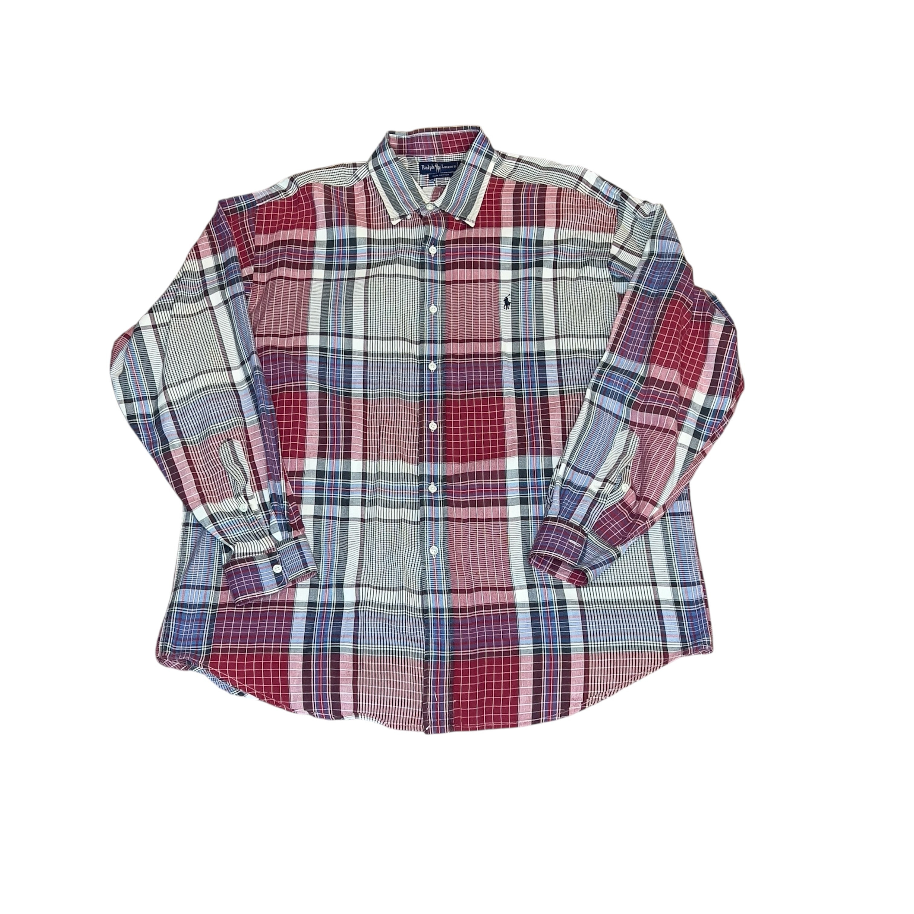 Polo Lightweight Plaid Button Down