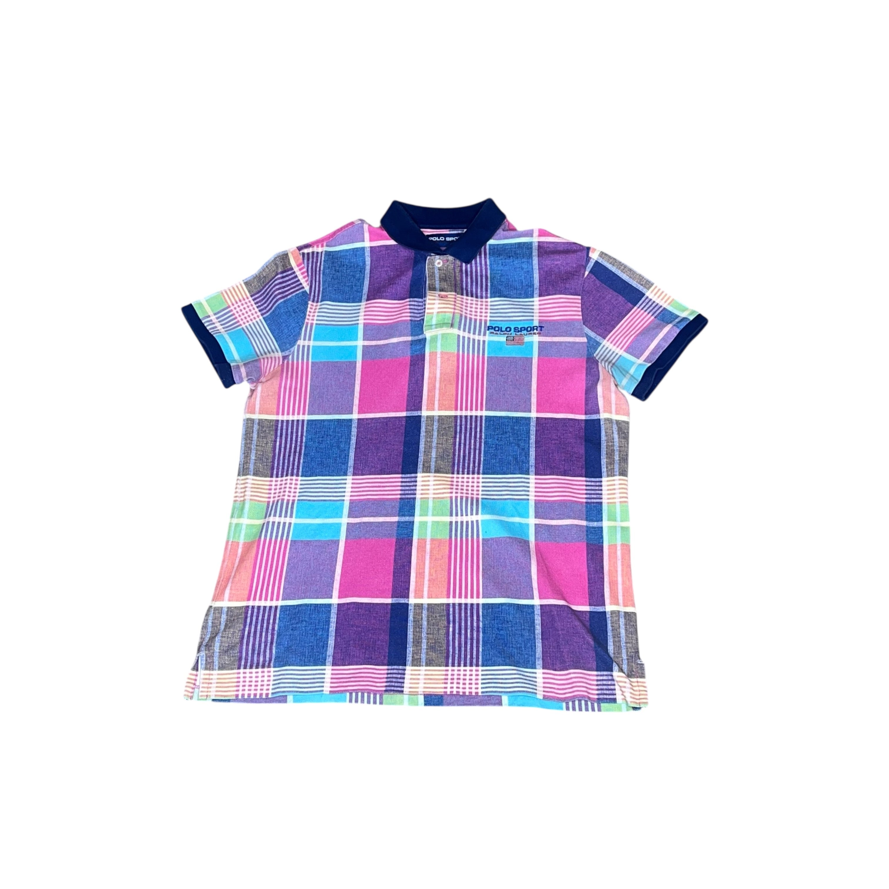 Polo Sport Plaid Short Sleeve